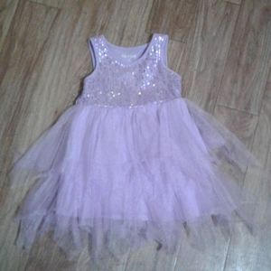 Cat & Jack lavender sequin tutu dress